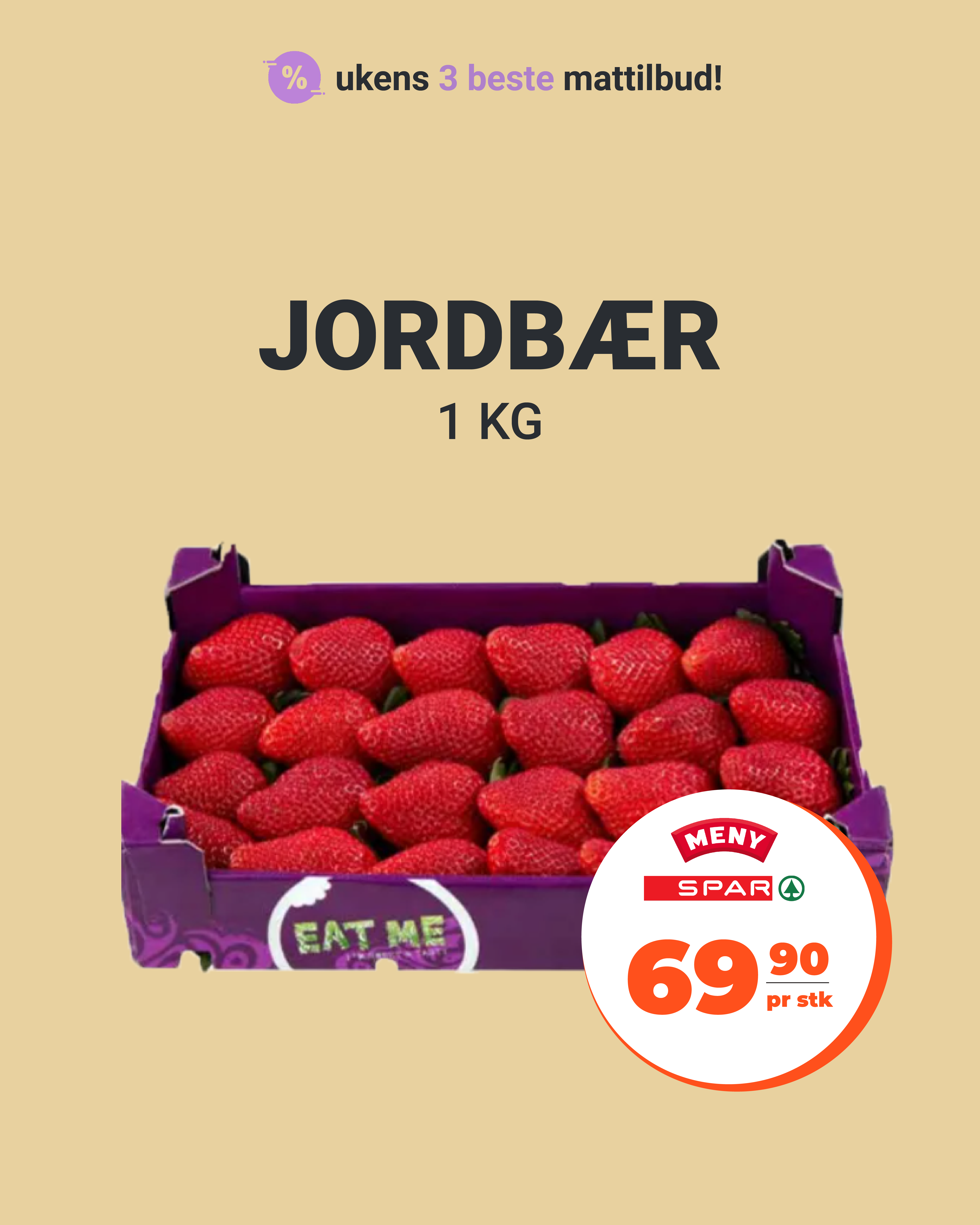 Jordbær, Monster, Kjøttdeig og Grillpølser